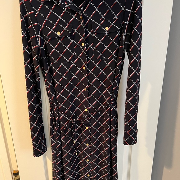 Ralph Lauren Navy Logo Shirt Dress - Picture 7 of 13